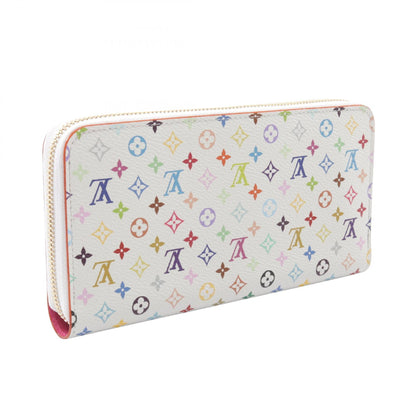 ルイ・ヴィトン LV × TM ジッピーウォレット モノグラムマルチカラー 村上隆 ラウンド長財布 ホワイト系 財布・小物 LOUIS VUITTON