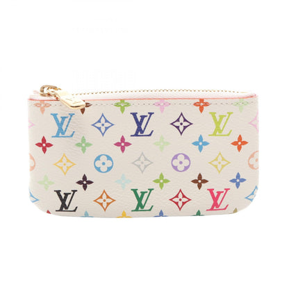 ルイ・ヴィトン LV × TM カードキーケース ポシェット クレ モノグラムマルチカラー キーリング付き コインケース ホワイト系 財布・小物 LOUIS VUITTON
