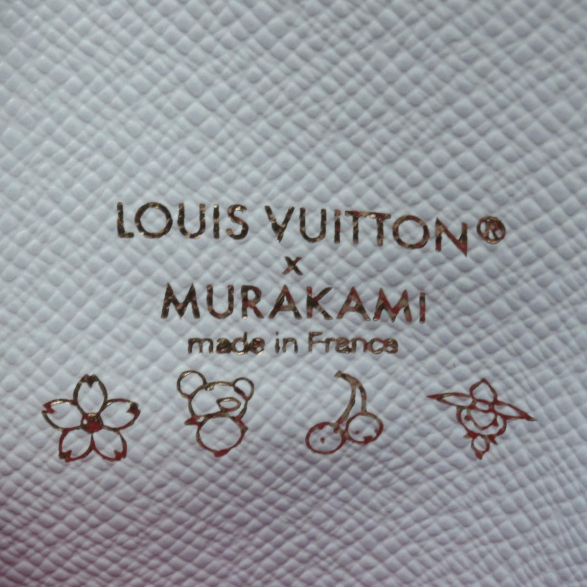 ルイ・ヴィトン LV × TM ポルト カルト スリム モノグラムマルチカラー 村上隆 カードケース ホワイト系 財布・小物 LOUIS VUITTON