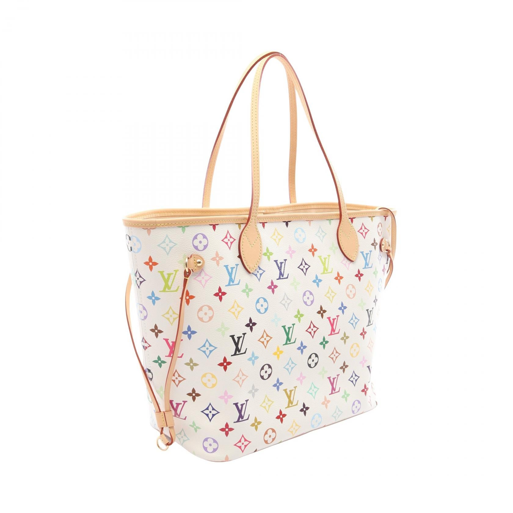 ルイ・ヴィトン LV × TM ネヴァーフルMM モノグラムマルチカラー