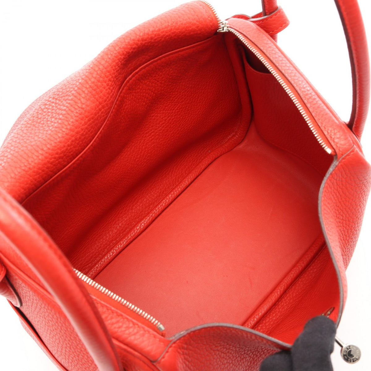 エルメス リンディ26 ルージュトマト ショルダーバッグ レッド系 トリヨンクレマンス バッグ HERMES