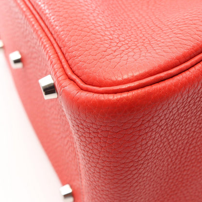 エルメス リンディ26 ルージュトマト ショルダーバッグ レッド系 トリヨンクレマンス バッグ HERMES
