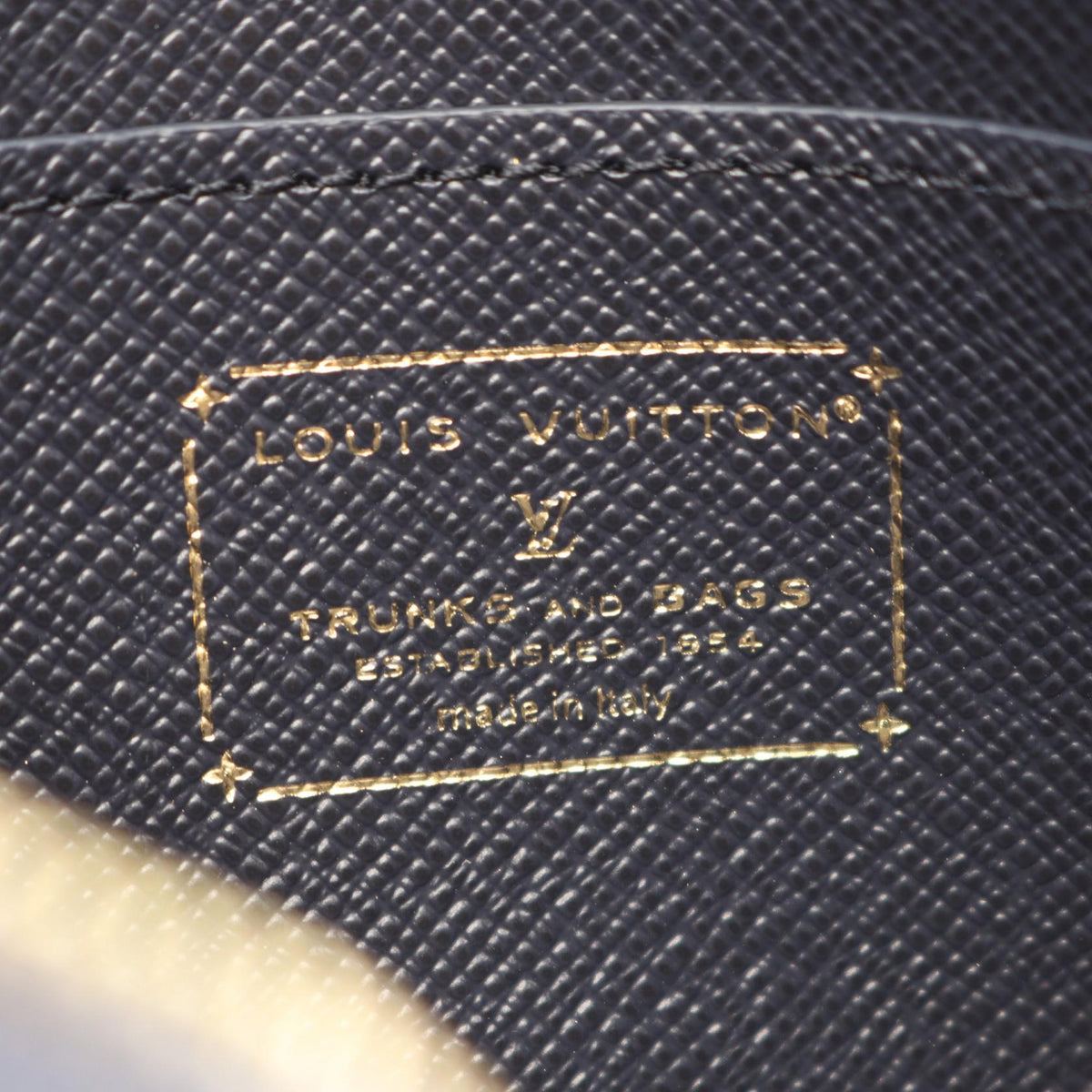 ルイ・ヴィトン ポシェット クレS モノグラムジャガード キーリング付き ポーチ ブルー系 財布・小物 LOUIS VUITTON