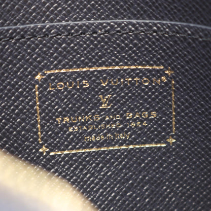 ルイ・ヴィトン ポシェット クレS モノグラムジャガード キーリング付き ポーチ ブルー系 財布・小物 LOUIS VUITTON