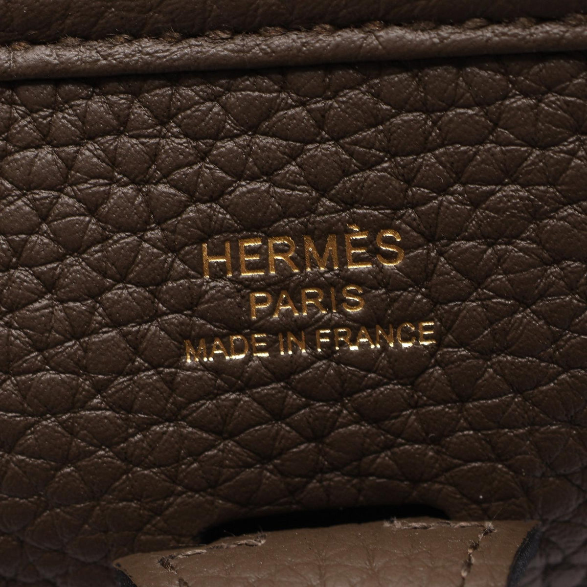 エルメス エヴリン23 ヴェールロデン ショルダーバッグ ブラウン系 トリヨンクレマンス バッグ HERMES
