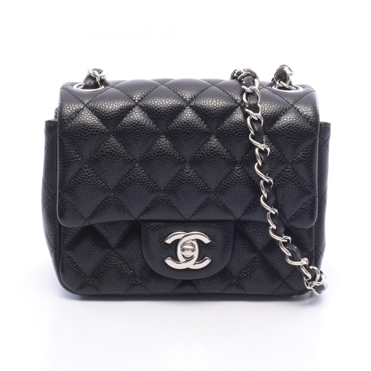 シャネル ミニマトラッセ ショルダーバッグ ブラック系 バッグ CHANEL