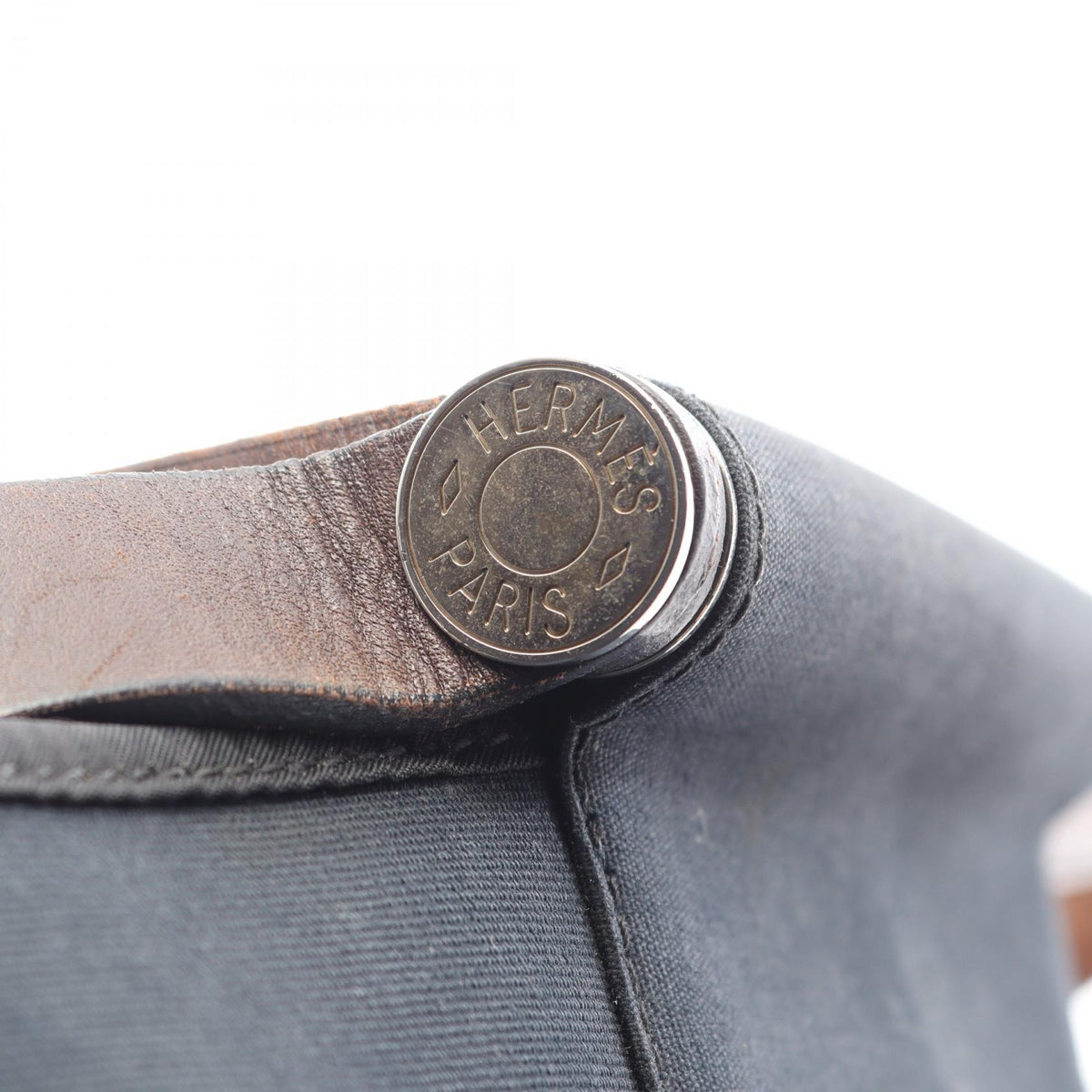 エルメス カバック エランPM 2WAY トートバッグ ブラック系 トワルオフィシエ バッグ HERMES