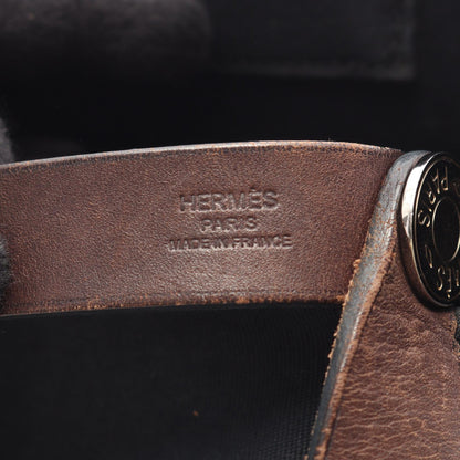 エルメス カバック エランPM 2WAY トートバッグ ブラック系 トワルオフィシエ バッグ HERMES