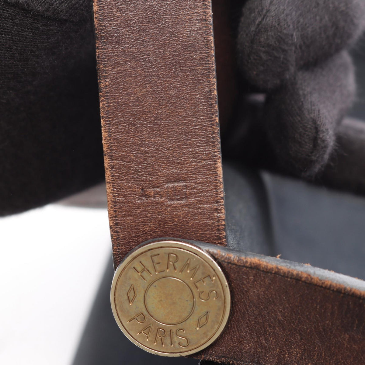 エルメス カバック エランPM 2WAY トートバッグ ブラック系 トワルオフィシエ バッグ HERMES