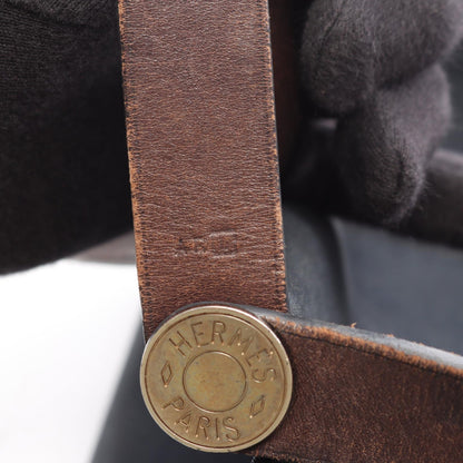 エルメス カバック エランPM 2WAY トートバッグ ブラック系 トワルオフィシエ バッグ HERMES