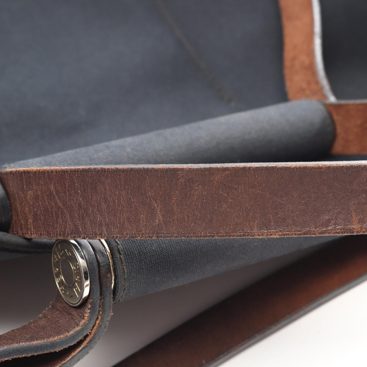エルメス カバック エランPM 2WAY トートバッグ ブラック系 トワルオフィシエ バッグ HERMES