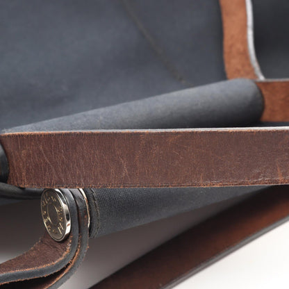 エルメス カバック エランPM 2WAY トートバッグ ブラック系 トワルオフィシエ バッグ HERMES