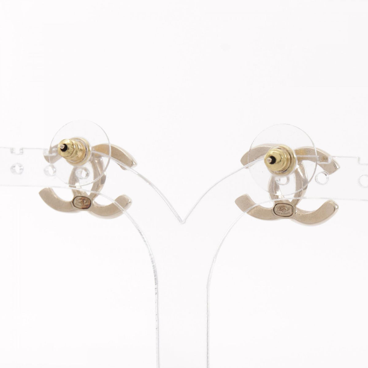 シャネル ココマーク ピアス ゴールド系 クリア系 アクセサリー CHANEL
