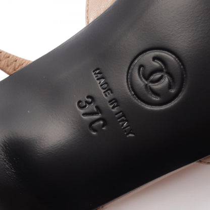 シャネル ココマーク スリングバック パンプス ブラウン系 ブラック系 シューズ CHANEL