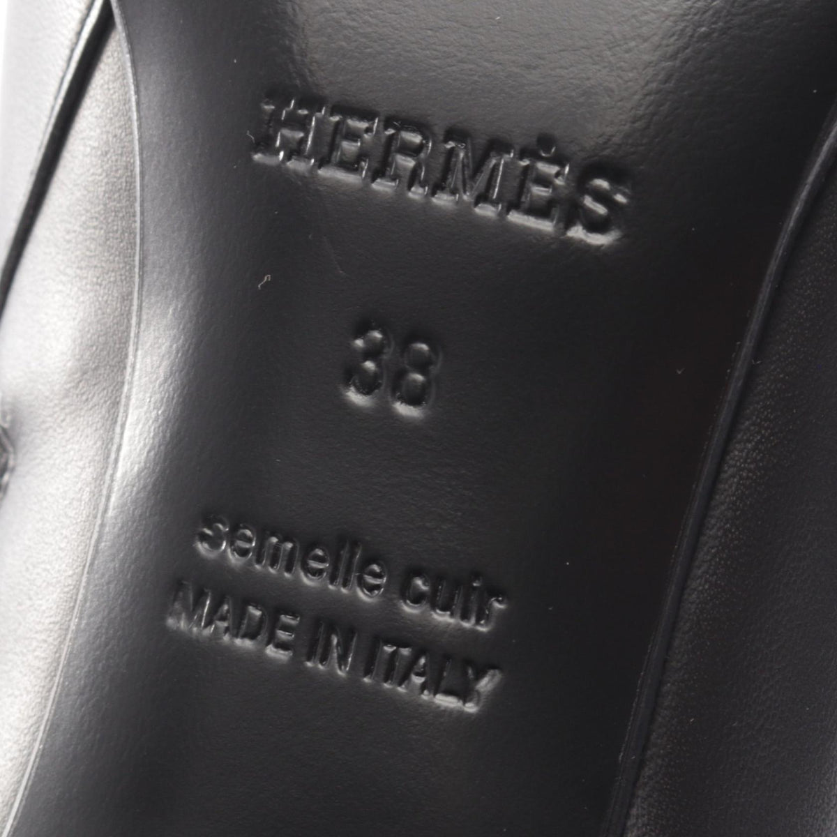 エルメス サンジェルマン ケリーバックル ショート ブーツ ブラック系 シューズ HERMES