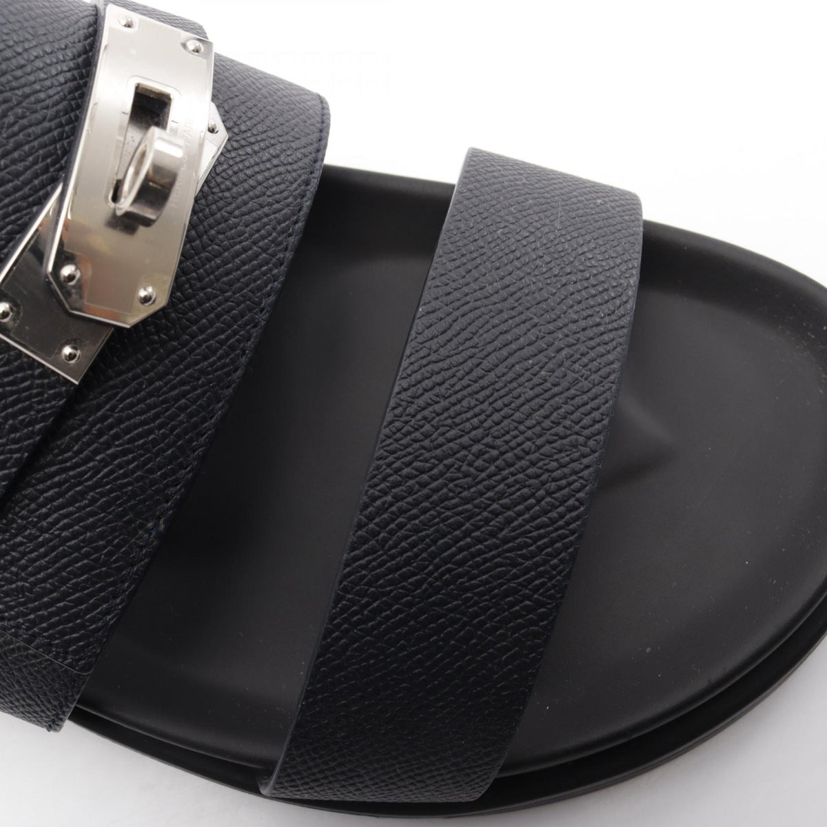エルメス ジャクソン ケリー サンダル ブラック系 シューズ HERMES