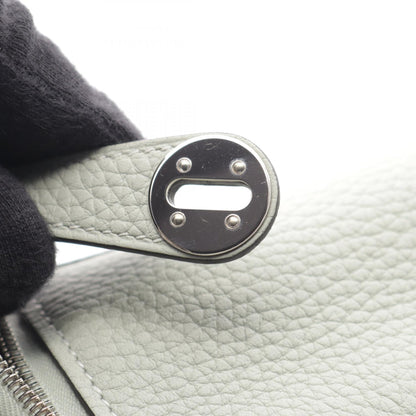 エルメス リンディ ミニ グリネヴェ ショルダーバッグ グレー系 トリヨンクレマンス バッグ HERMES