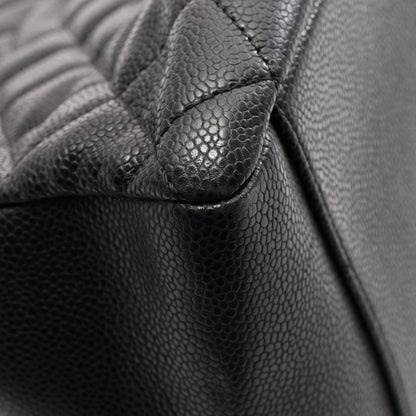 シャネル マトラッセ グランドショッピング GST トートバッグ ブラック系 バッグ CHANEL
