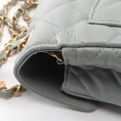 シャネル ミニマトラッセ ショルダーバッグ ブルー系 バッグ CHANEL