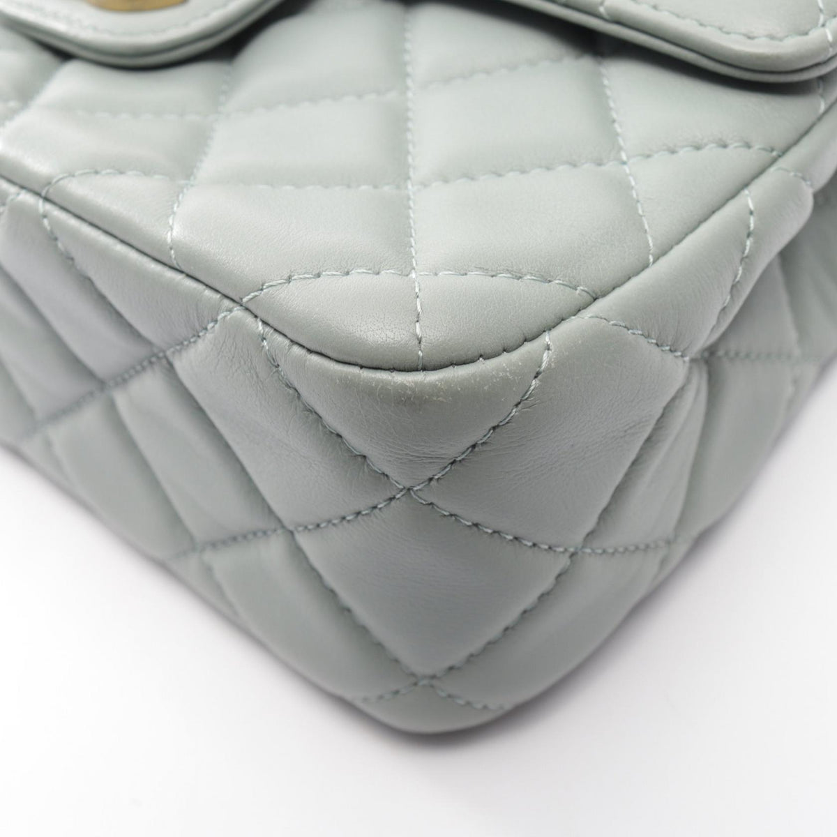 シャネル ミニマトラッセ ショルダーバッグ ブルー系 バッグ CHANEL