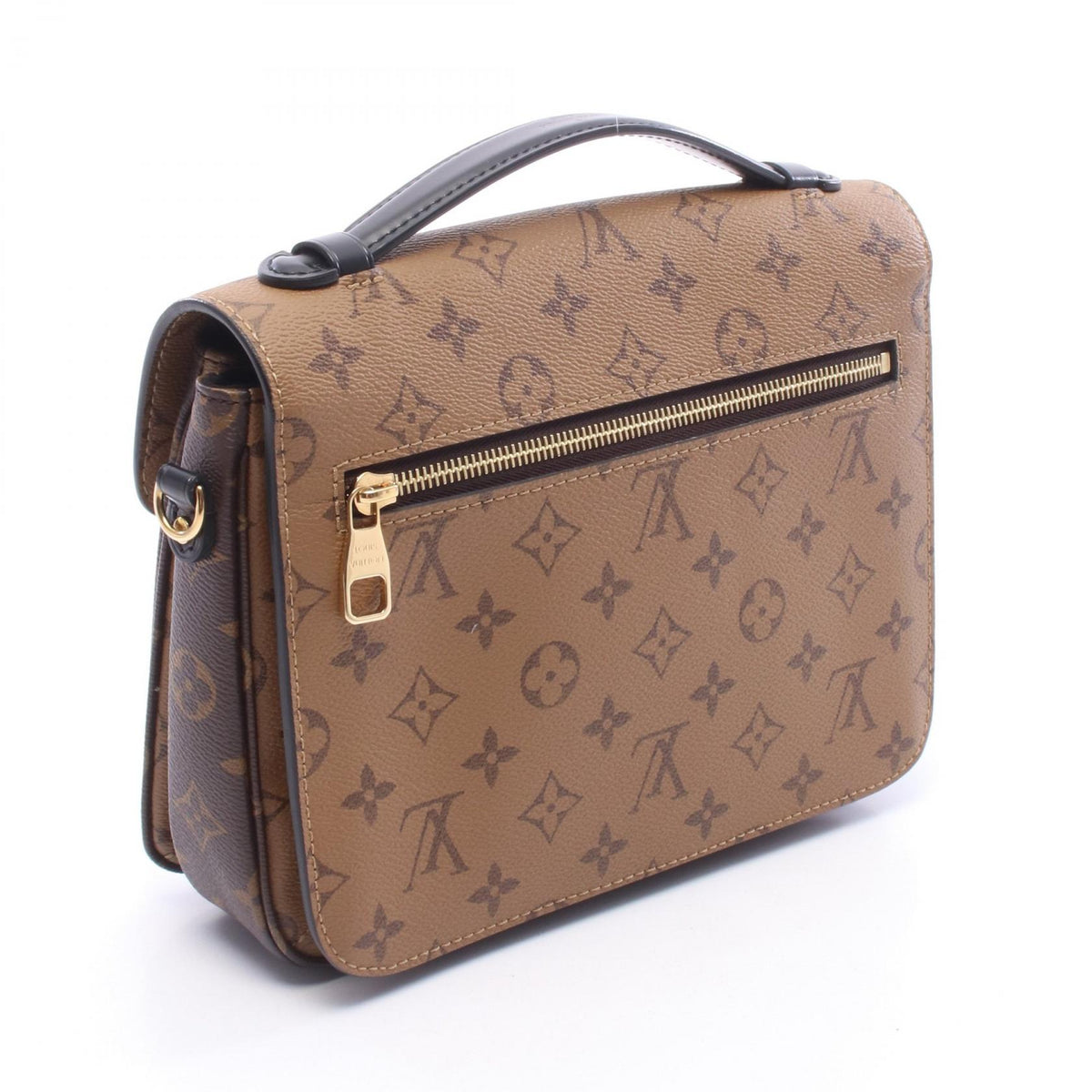 ルイ・ヴィトン ポシェット メティス MM 2WAY ハンドバッグ ブラウン系 ブラック系 バッグ LOUIS VUITTON