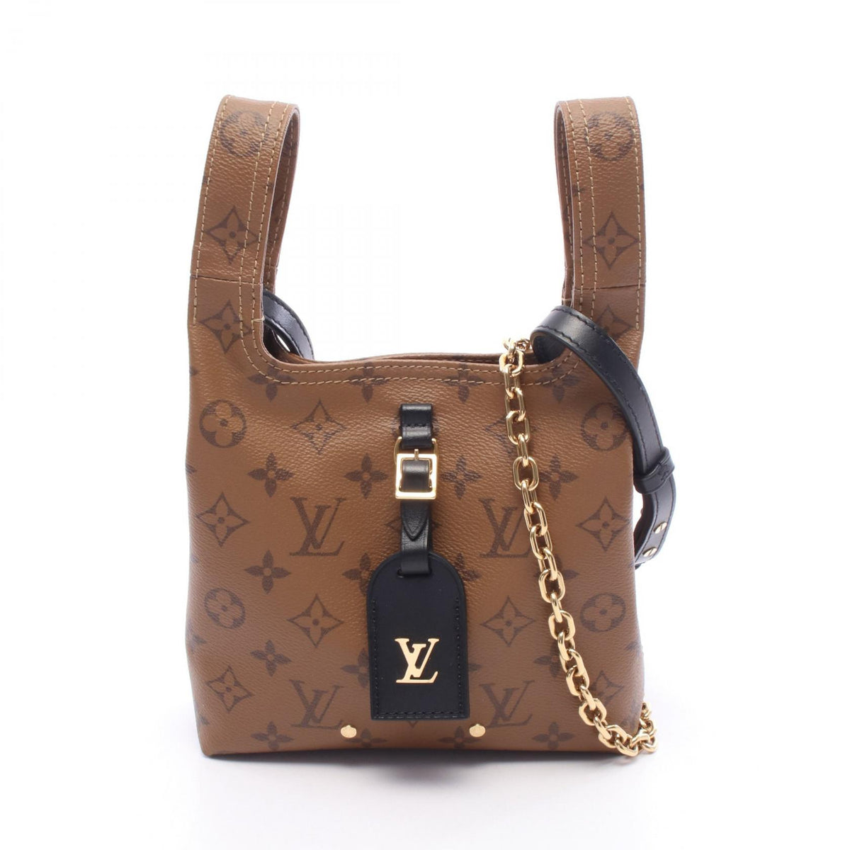 ルイ・ヴィトン アトランティスBB 2WAY ハンドバッグ ブラウン系 バッグ LOUIS VUITTON
