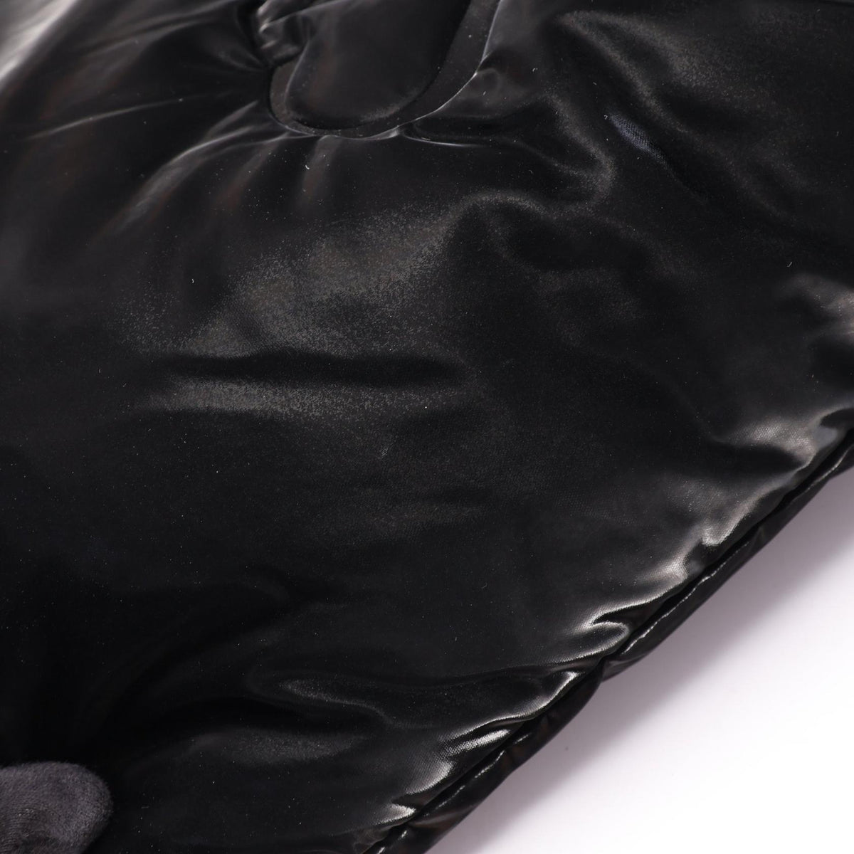サンローランパリ ワイド パファー トートバッグ ブラック系 バッグ SAINT LAURENT PARIS