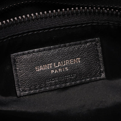 サンローランパリ ワイド パファー トートバッグ ブラック系 バッグ SAINT LAURENT PARIS