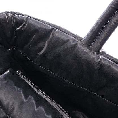サンローランパリ ワイド パファー トートバッグ ブラック系 バッグ SAINT LAURENT PARIS