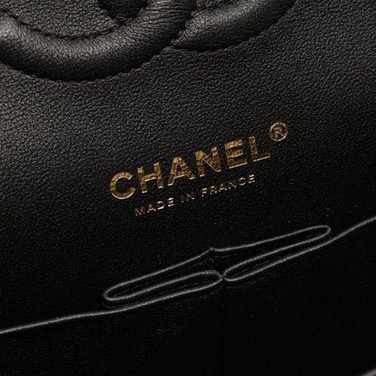 シャネル マトラッセ Wフラップ クルーズコレクション ショルダーバッグ ブラック系 バッグ CHANEL