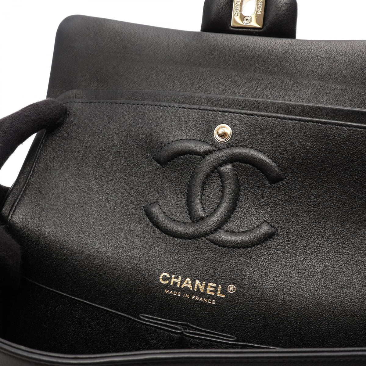 シャネル マトラッセ Wフラップ クルーズコレクション ショルダーバッグ ブラック系 バッグ CHANEL