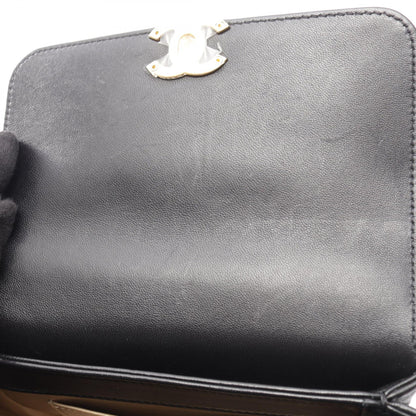 シャネル マトラッセ ミニフラップ 2WAY ショルダーバッグ ブラック系 バッグ CHANEL