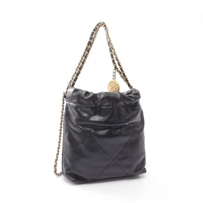 シャネル CHANEL 22 ミニ ショルダーバッグ ブラック系 バッグ CHANEL