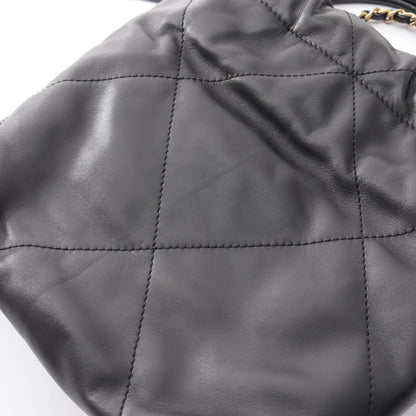 シャネル CHANEL 22 ミニ ショルダーバッグ ブラック系 バッグ CHANEL