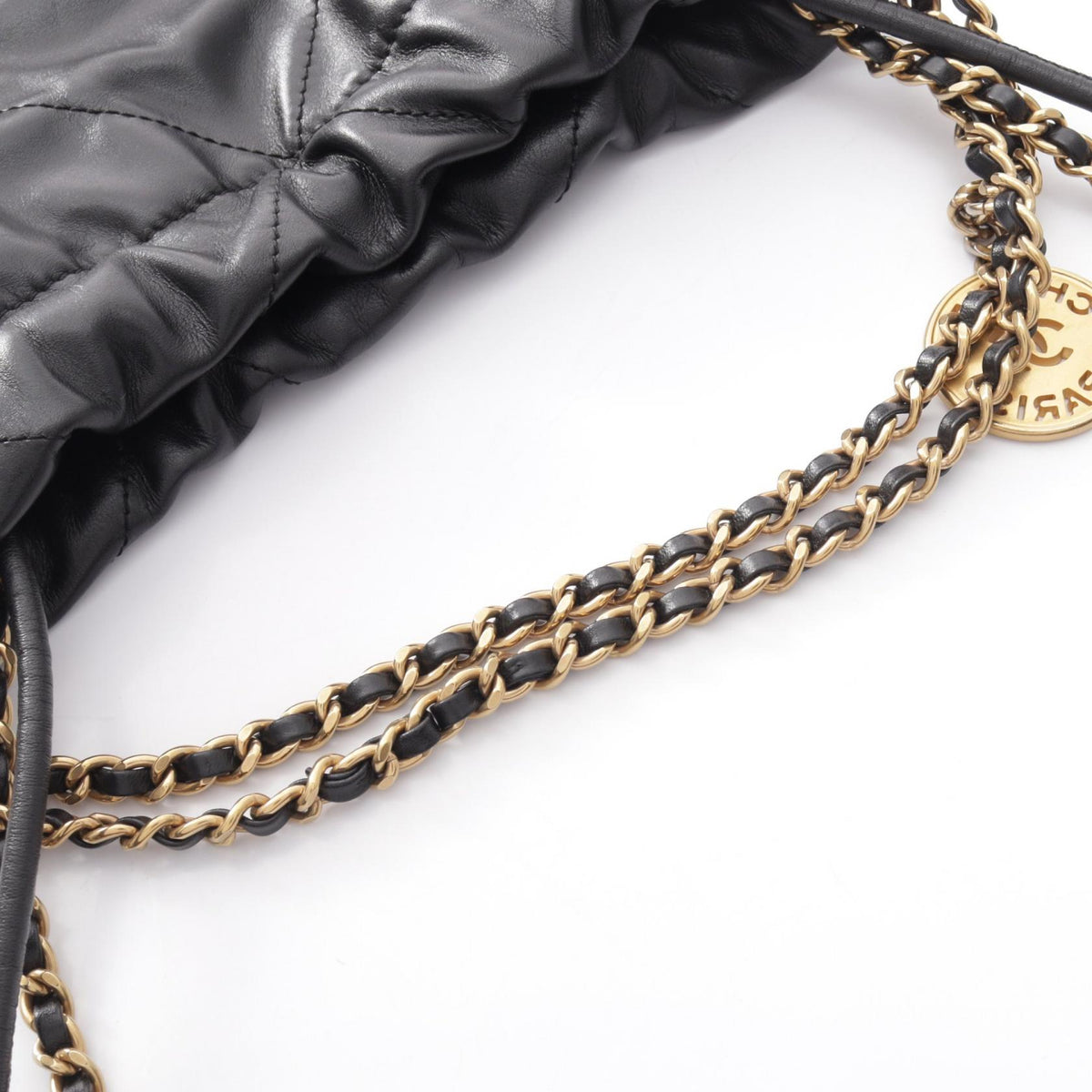 シャネル CHANEL 22 ミニ ショルダーバッグ ブラック系 バッグ CHANEL