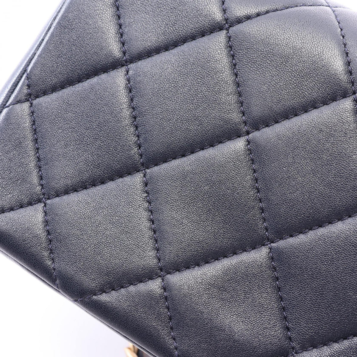 シャネル マトラッセ 2WAY ショルダーバッグ ネイビー系 バッグ CHANEL