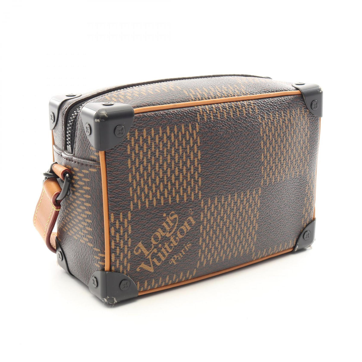 ルイ・ヴィトン NIGO ミニ ソフトトランク ショルダーバッグ ブラウン系 バッグ LOUIS VUITTON