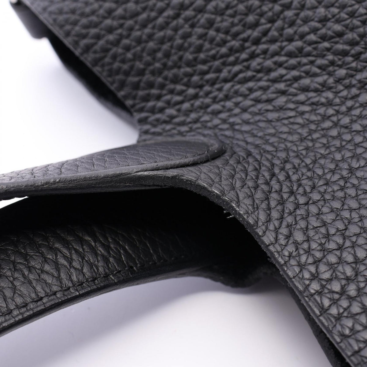 エルメス ピコタンロックMM ハンドバッグ ブラック系 トリヨンクレマンス バッグ HERMES