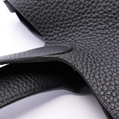 エルメス ピコタンロックMM ハンドバッグ ブラック系 トリヨンクレマンス バッグ HERMES