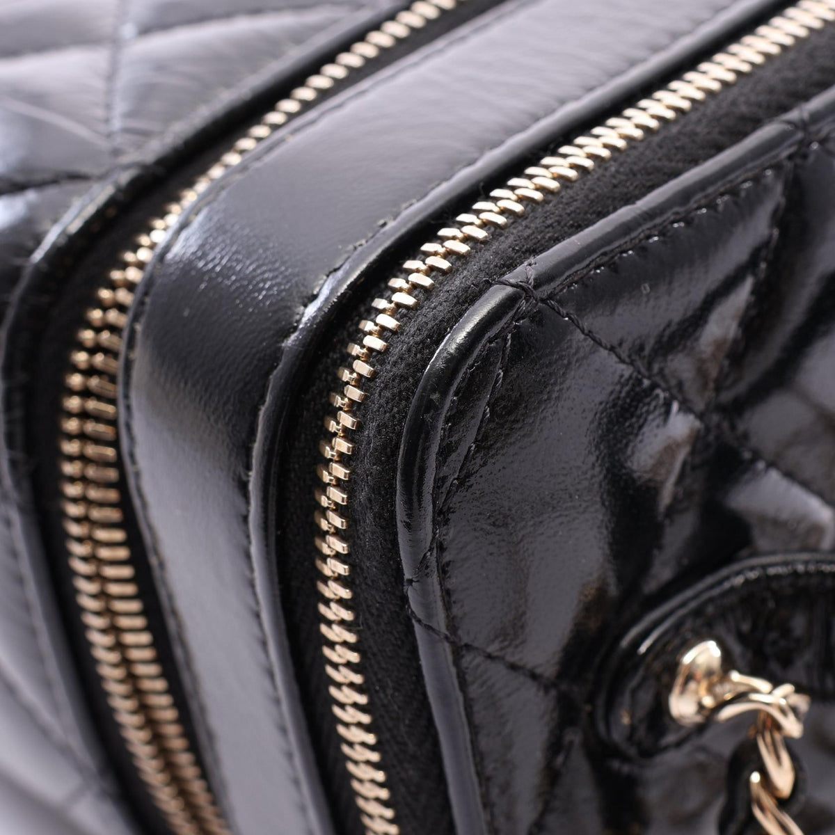 シャネル マトラッセ バニティ 2WAY ショルダーバッグ ブラック系 バッグ CHANEL