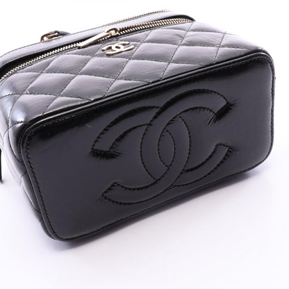 シャネル マトラッセ バニティ 2WAY ショルダーバッグ ブラック系 バッグ CHANEL