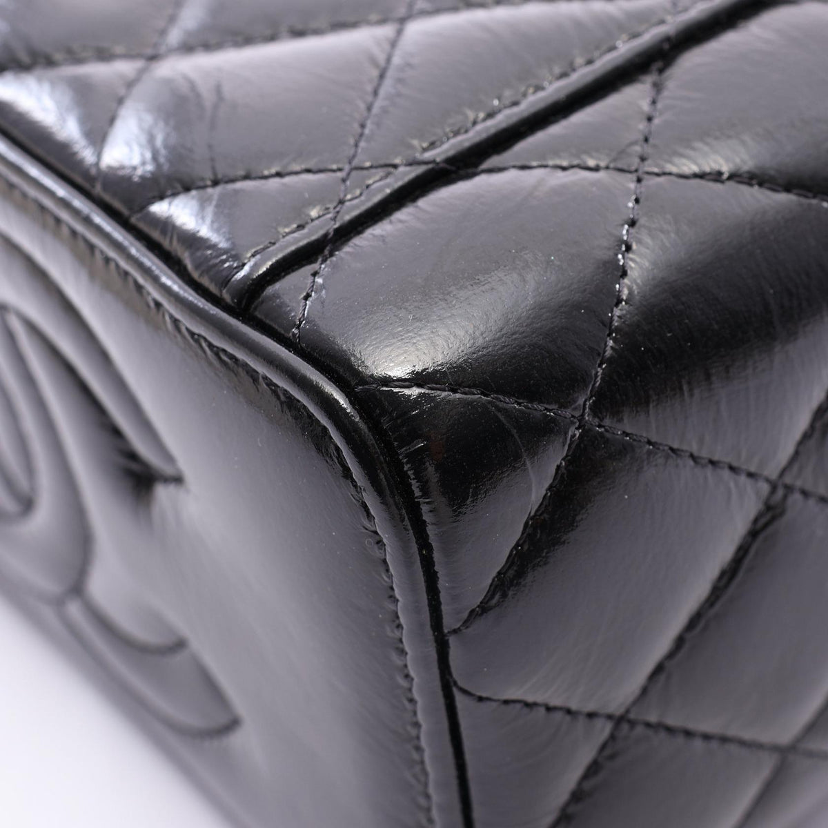 シャネル マトラッセ バニティ 2WAY ショルダーバッグ ブラック系 バッグ CHANEL