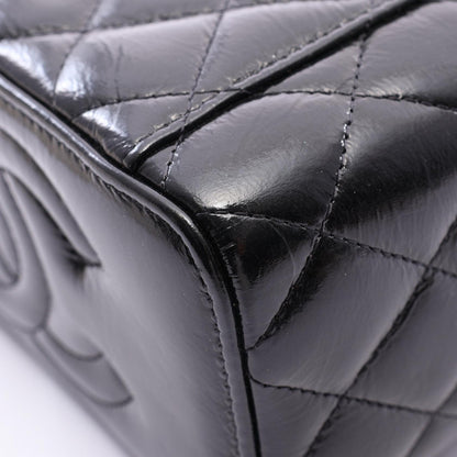 シャネル マトラッセ バニティ 2WAY ショルダーバッグ ブラック系 バッグ CHANEL