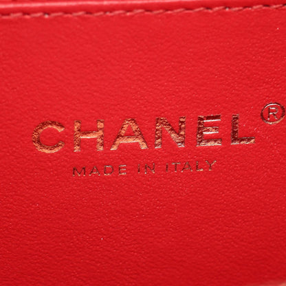シャネル CCフィグリー バニティバッグ 2WAY ショルダーバッグ レッド系 バッグ CHANEL