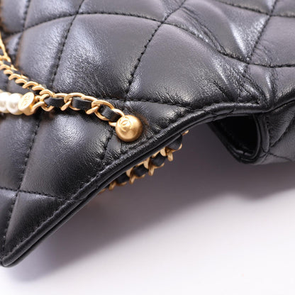 シャネル マトラッセ ミニフラップバッグ ショルダーバッグ ブラック系 バッグ CHANEL