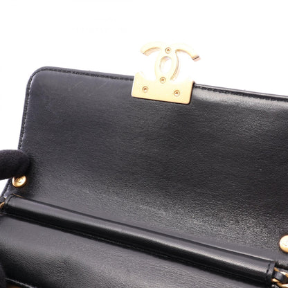 シャネル マトラッセ ミニフラップバッグ ショルダーバッグ ブラック系 バッグ CHANEL