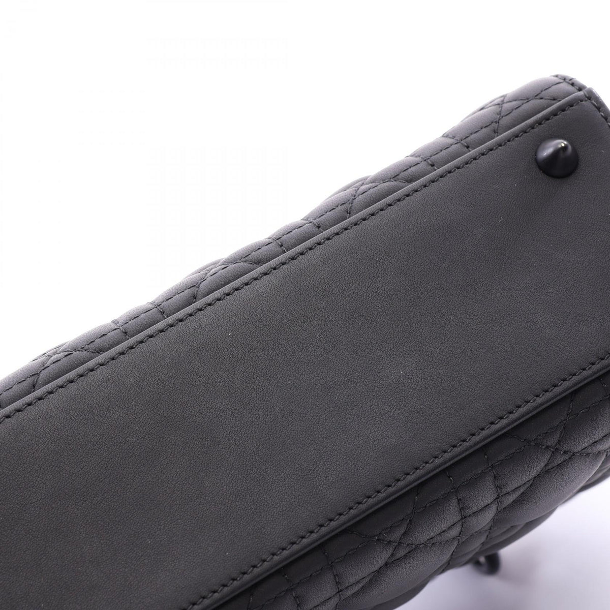 ディオール LADY DIOR MY ABCDIOR スモール カナージュ 2WAY ハンドバッグ ブラック系 バッグ DIOR