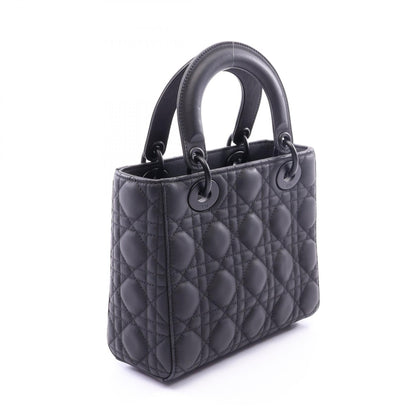 ディオール LADY DIOR MY ABCDIOR スモール カナージュ 2WAY ハンドバッグ ブラック系 バッグ DIOR