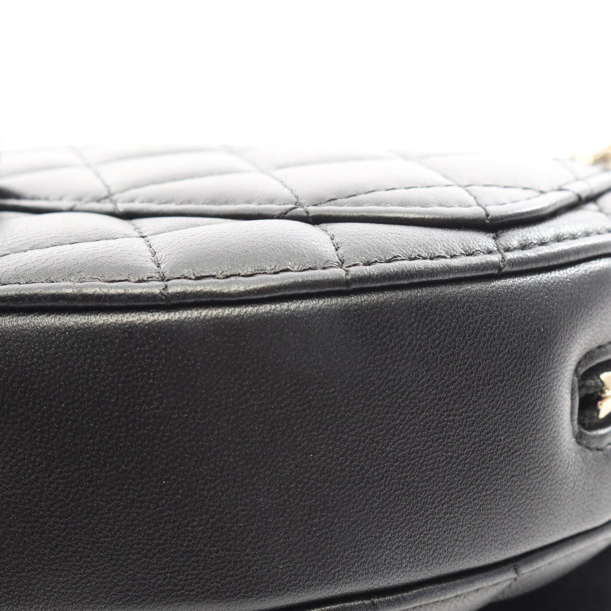 シャネル ハート チェーン クラッチ バッグ ショルダーバッグ ブラック系 バッグ CHANEL