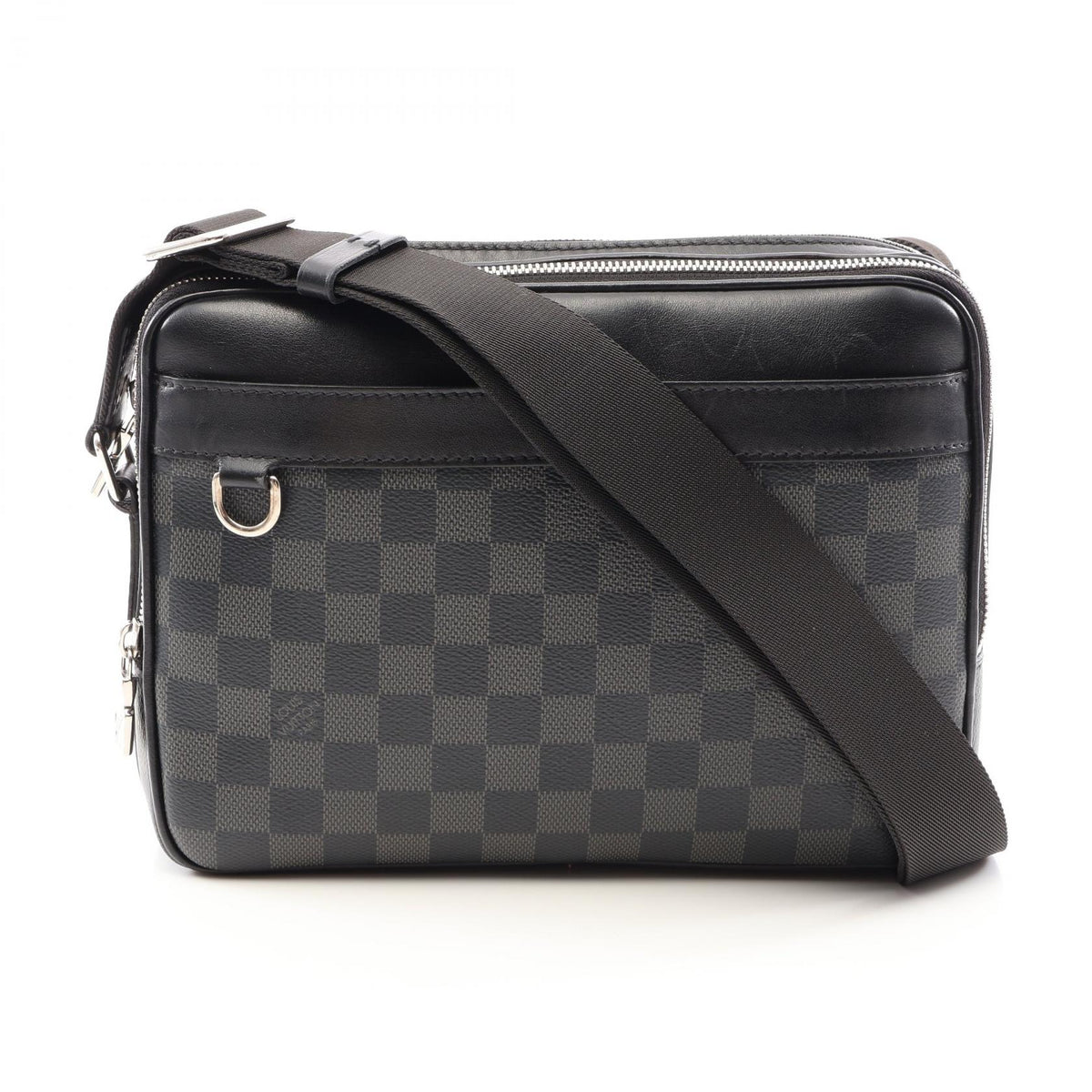 ルイ・ヴィトン トロカデロ メッセンジャー PM ショルダーバッグ ブラック系 バッグ LOUIS VUITTON